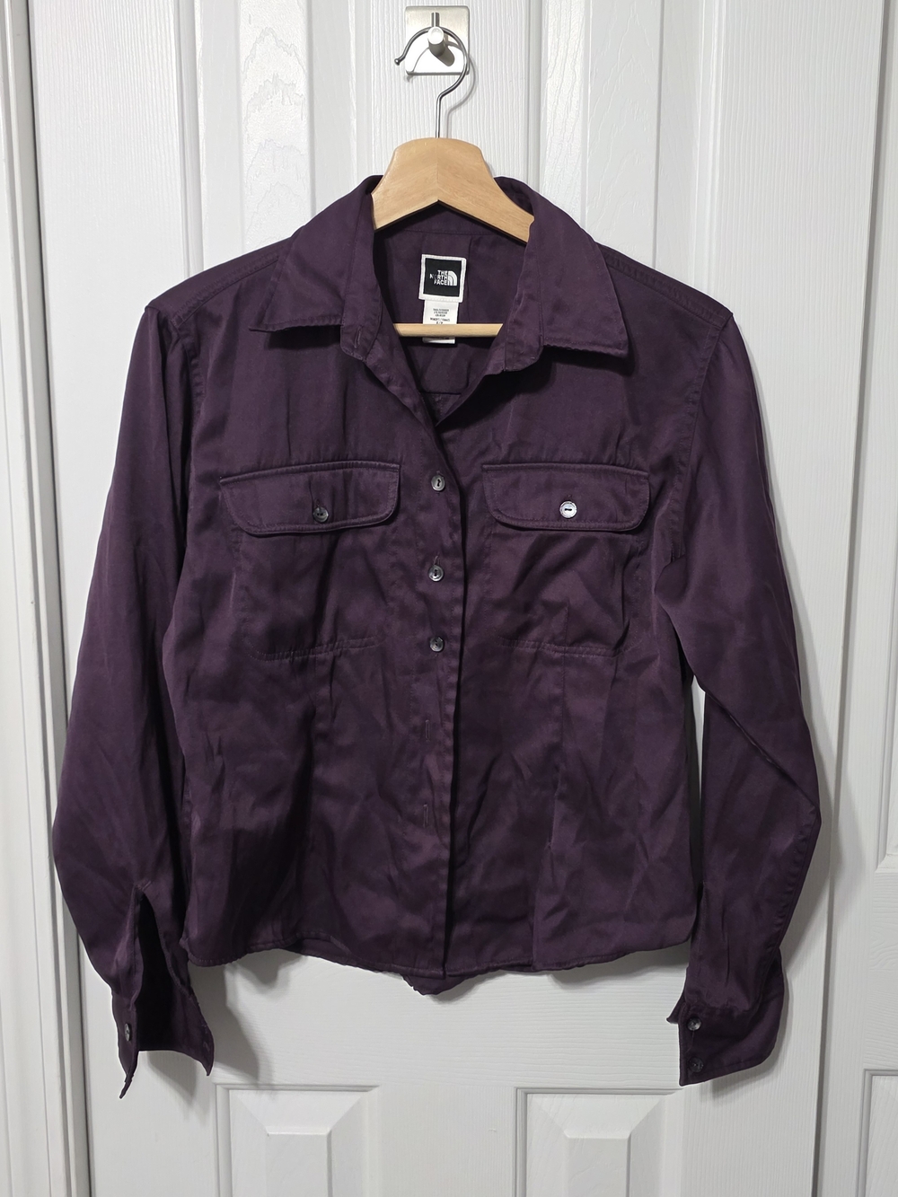North Face Button Down Shirt, Small